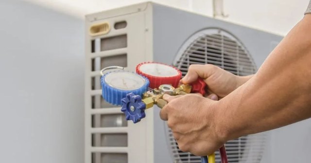 Home HVAC system and indoor air equipment ready for service evaluation